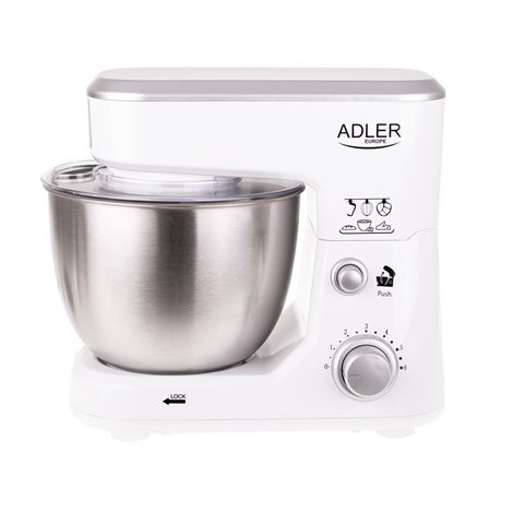 Adler | AD 4216 | Bowl capacity 4 L | 1000 W | Number of speeds 6 | Shaft material | White - 3